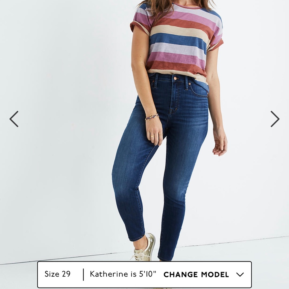 Madewell High Rise Skinny 26